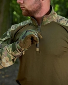 Військова тактична форма Мультикам з наколінниками, літня військова форма мультикам Multicam костюм демісезонний 54 - зображення 6