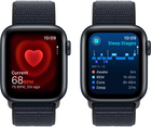 Smartwatch Apple Watch SE (2023) GPS + Cellular 40mm Midnight Aluminium Case with Midnight Sport Loop (MRGE3) - obraz 5