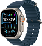 Smartwatch Apple Watch Ultra 2 GPS + Cellular 49mm Titanium Case with Blue Ocean Band (MREG3) - obraz 1