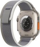 Smartwatch Apple Watch Ultra 2 GPS + Cellular 49mm Titanium Case with Green/Grey Trail Loop - S/M (MRF33) - obraz 3