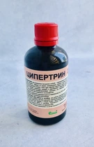 Інсектоакарицидний препарат для знищення тарганів мух бліх клопів та інших паразитів Ельта Ципертрин 100мл