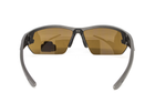 Защитные очки Venture Gear Tactical Semtex 2.0 Gun Metal (bronze) Anti-Fog, коричневые в оправе цвета "тёмный металлик" - изображение 4