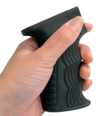 Пистолетная рукоятка прорезиненная для АК 47/74/АКМ DLG Tactical 098 Черная - изображение 5