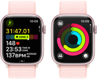 Смарт-годинник Apple Watch Series 9 GPS + Cellular 45mm Pink Aluminium Case with Light Pink Sport Loop (MRMM3) - зображення 8