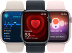 Smartwatch Apple Watch Series 9 GPS + Cellular 45mm (PRODUCT)RED Aluminium Case with (PRODUCT)RED Sport Band - S/M (MRYE3) - obraz 7