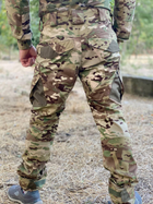 Тактические штаны Мультикам брюки “Кайман”, военные штаны тактические мультикам multicam, боевые штаны мультикам ВСУ 48 - изображение 6