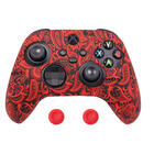 Чехол силиконовый для геймпада Xbox Series X/S - Red Leaf