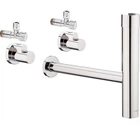 Сифон для раковины HANSGROHE 52120000 с 2-мя угловыми вентилями хром