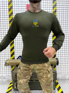 Мужской свитер олива "Слава Украине" размер M - изображение 2