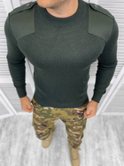 Мужской свитер colonel хаки размер S - изображение 1