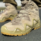 Чоловічі армійські черевики AK військові берці демісезонні Tactic тактичні берці Waterproof койот 45 розмір - зображення 1