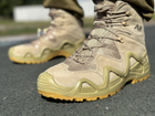 Чоловічі армійські берці AK берці військові демісезонні Tactic черевики тактичні Waterproof койот 44 розмір - зображення 8