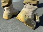 Мужские армейские ботинки AK военные берцы демисезонные Tactic тактические берцы Waterproof койот 45 размер - изображение 7