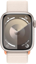 Smartwatch Apple Watch Series 9 GPS + Cellular 41mm Starlight Aluminium Case with Starlight Sport Loop (MRHQ3) - obraz 2