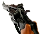 Револьвер под патрон флобера Safari РФ - 441 М бук + Кобура + Пули - изображение 2