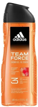 Гель для душу Adidas Team Force 3 в 1 для чоловіків 400 мл (3616303459192) - зображення 1