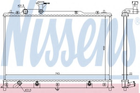 Радиатор MZ CX-7(07-)2.2 CDVi(+)[OE L33L-15-200] Nissens (68524)