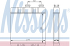 пічка OP ZAFIRA A(99-)1.6 i 16V(+)[OE 1618 142] Nissens (72660)