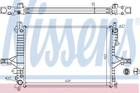 Радіатор VOLVO S60(00-)2.0 T(+)[OE 36000487] Nissens (65553A)