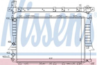 Радіатор AI 100(90-)2.0 i(+)[OE 4A0.121.251 A] Nissens (60457)