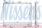 Радиатор MT MONTERO(00-)3.2 DI-D(+)[OE MR404689] Nissens (68181A)