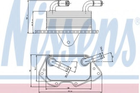 Масл.рад. AI A 4/S 4(00-)3.2 FSI(+)[OE 06E117021G] Nissens (90662)