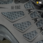 Мужские тактические кроссовки летние M-Tac размер 45 (29.8 см) Серый (Iva Grey) - изображение 9