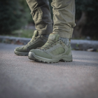 Чоловічі тактичні кросівки з мембраною M-Tac розмір 38 (25 см) RANGER GREEN (1JJ115/7TPLV) водовідштовхувальні - зображення 2