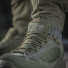 Мужские тактические кроссовки с мембраной M-Tac размер 38 (25 см) RANGER GREEN (1JJ115/7TPLV) водоотталкивающие - изображение 6