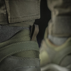 Мужские тактические кроссовки с мембраной M-Tac размер 38 (25 см) RANGER GREEN (1JJ115/7TPLV) водоотталкивающие - изображение 10