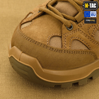 Чоловічі тактичні кросівки з мембраною M-Tac розмір 37 (24.5 см) Coyote (1JJ115/6TPLV) водовідштовхувальні - зображення 7