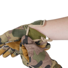 Тактические штурмовые зимние перчатки для ВСУ Softshell мультикам S - изображение 7