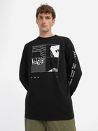 Longsleeve męski Vans VN0007V1-BLK1 M Czarny (196571448294)