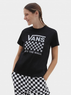 Футболка жіноча Vans VN00050P-BLK1 XS Чорна (196570324513) - зображення 1