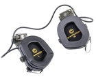 Активні навушники Earmor M32 MOD3 + Кріплення на шолом "Чебурашка" OD/Олива - зображення 7