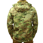 Куртка тактична Soft Shell демісезонна розмір ХХL мультикам - зображення 6