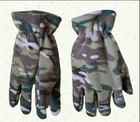 Тактичні флісові рукавички - Мультикам - р.L - зображення 1