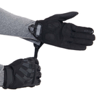 Тактичні рукавички із закритими пальцями Military Rangers BC-9875 розмір L чорний - зображення 2