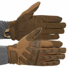 Перчатки тактические с закрытыми пальцами Military Rangers BC-9875 размер L хаки - изображение 1