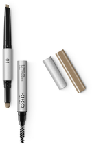 Kredka do brwi Kiko Milano Eyebrow Multitasker 3in1 01 Light Blonds 0.4 g (8025272929318)