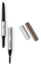 Kredka do brwi Kiko Milano Eyebrow Multitasker 3in1 05 Deep Brunettes 0.4 g (8025272929356)