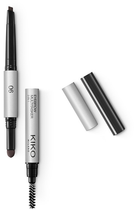 Олівець для брів Kiko Milano Eyebrow Multitasker 3 в 1 06 Blackhaired 0.4 г (8025272929363)