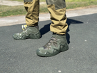 Мужские армейские ботинки AK военные берцы демисезонные Tactic тактические берцы Waterproof олива 45 размер - изображение 3