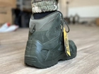 Тактичні чоловічі берці AK демісезонні військові берці Tactic армійські черевики Waterproof олива 42 розмір - зображення 6