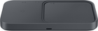 Бездротова зарядка Samsung Super Fast Wireless Charger Duo Pad 15W Dark Gray (EP-P5400BBEGEU) - зображення 4