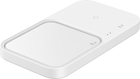 Бездротова зарядка Samsung Super Fast Wireless Charger Duo Pad 15W White (EP-P5400BWEGEU) - зображення 2
