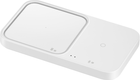Бездротова зарядка Samsung Super Fast Wireless Charger Duo Pad 15W White (EP-P5400BWEGEU) - зображення 3