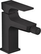 Смеситель для биде HANSGROHE Metropol 32520670 матовый черный с донным клапаном