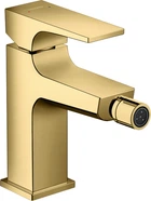 Смеситель для биде HANSGROHE Metropol 32520990 золото с донным клапаном