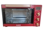 Электрическая печь с конвекцией подсветкой 55 л выпечка пицца GoodGrill GR-5501RC 4 режима 1700 Вт термостат 250 термоизоляция электродуховка настольная мини печка красный/черный дисплей